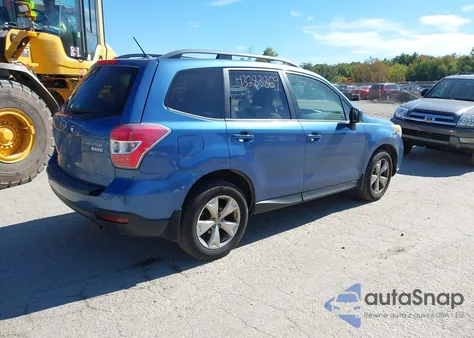 2015 Subaru Forester 2.5I Premium из США, поврежденный, VIN JF2SJADC5FH411244